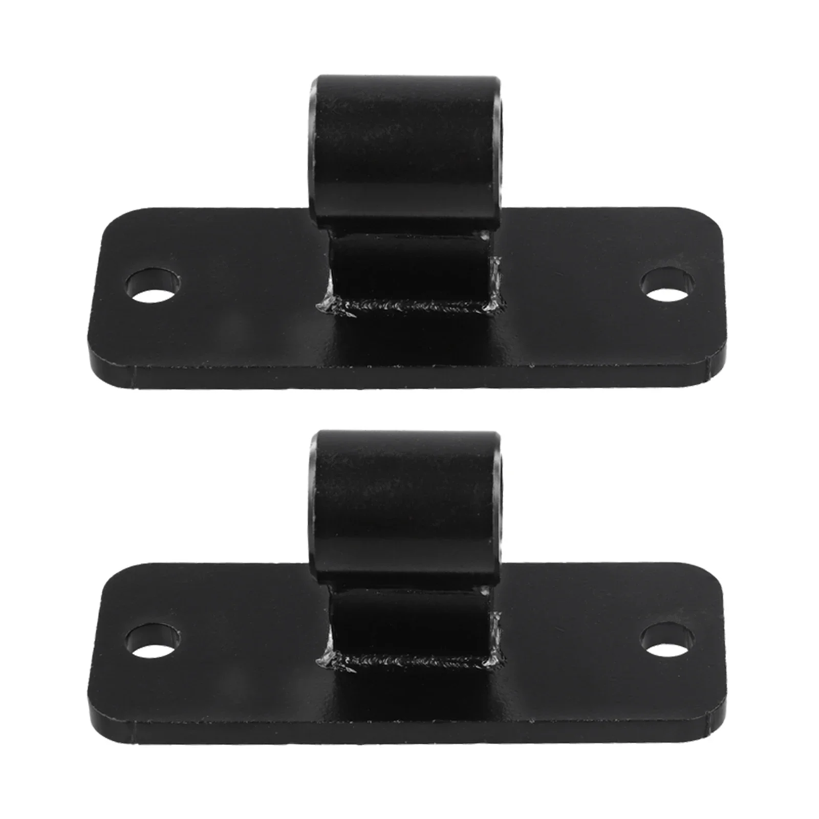 Chain Link Fence Hinges Heavy Duty Hinges Complete Package Easy To Install Galvanized Iron Construction Heavy-Duty Use
