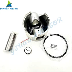 Piston Set (Std) for Yamaha Boat Motor 2T 115HP-225HP 6R5-11642-11 and 6R5-11631-11 6R5-11631 6R5-11642 Diameter：90MM