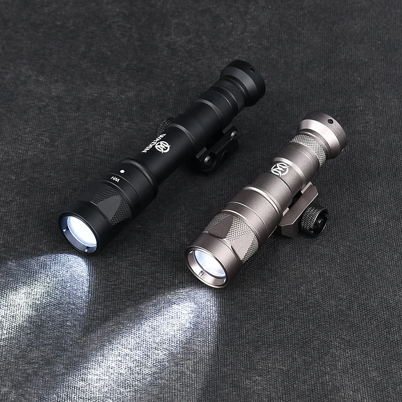 Wadsn Airsoft M600 M600W Tactical Flashlight M300W Spotlight M600w High Power Strobe Hunting Weapon Scout Light Fit 20mm Rail