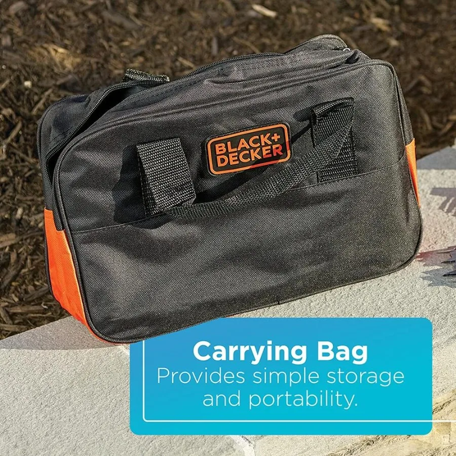 20 В MAX, 68-комплектная аккумуляторная дрель и набор домашних инструментов с сумкой для хранения инструментов для домашнего ремонта своими руками, уличных проектов и работ