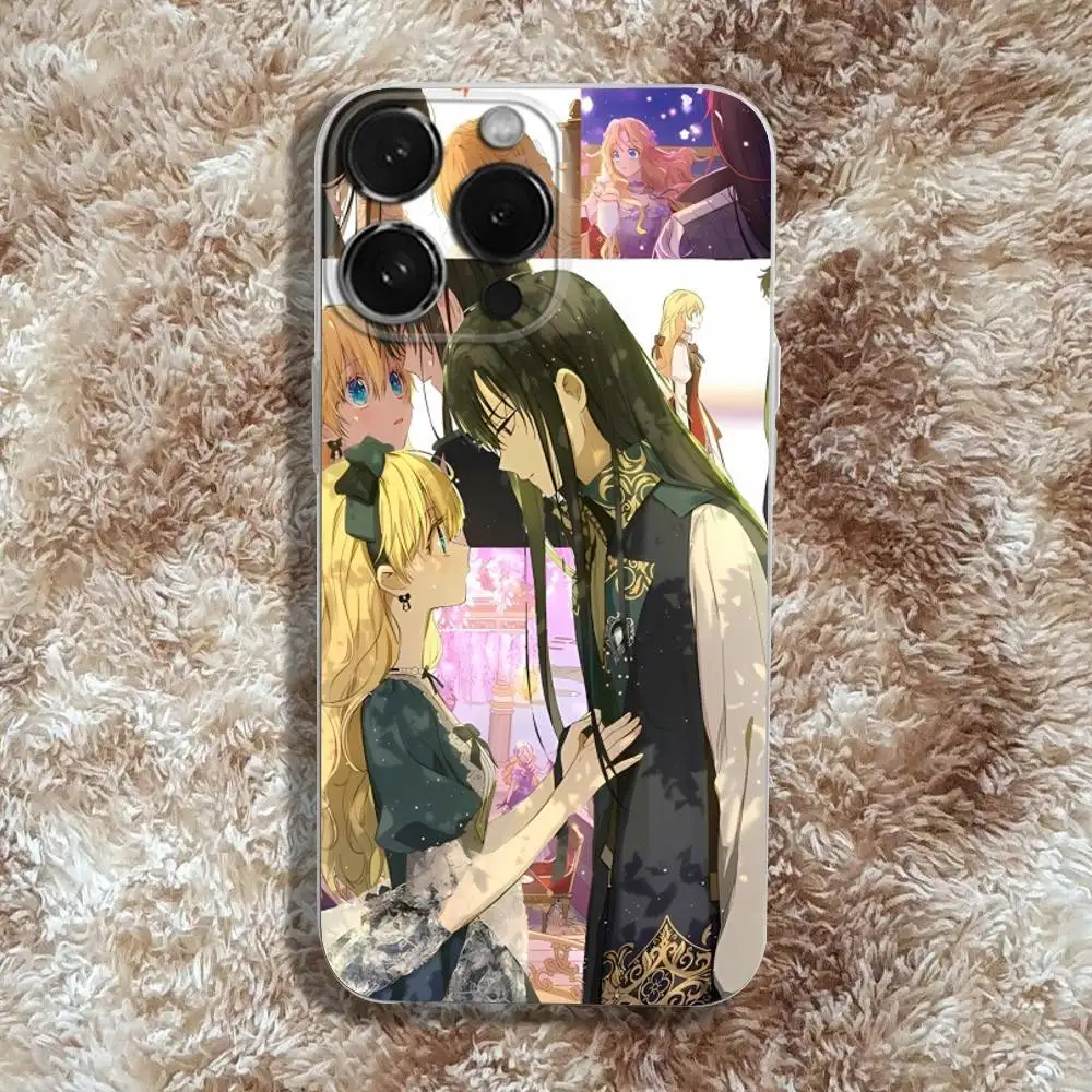 حافظة هاتف Who Made Me Princess Athanasia لهاتف iPhone 17,16,15,14,13,12,11 Pro,Max,Plus,X,XS,XR,SE4,E غطاء ناعم شفاف صغير