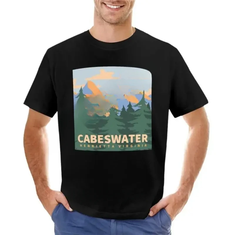 graphics t shirt Aesthetic clothing t shirts for men pack summer men t-shirt brand top Cabeswater Henrietta Virginia T-Shirt2024