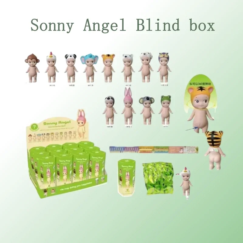 

Sonny Angel Hippers Mystery Box слепая коробка лежащий ангел серия аниме фигурки игрушки милый мультфильм коробка-сюрприз Guess B