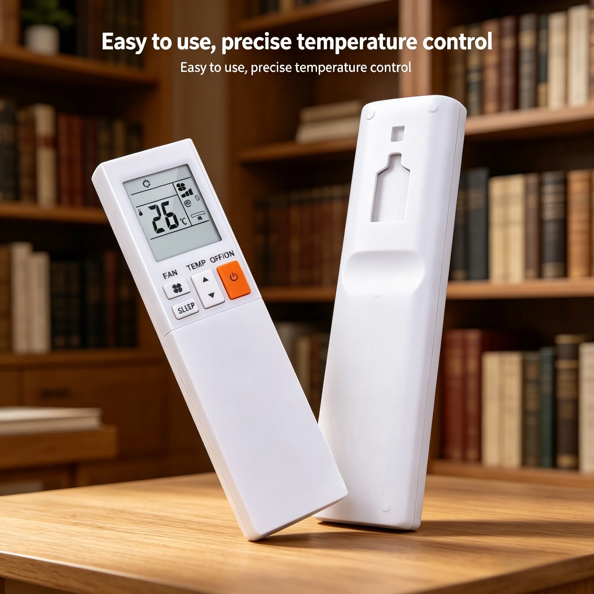 Premium Replacement Controller with Backlight Fit for Mitsubishi SG20AS MSZ-RY12VA Heat Pump Split Air Conditioner
