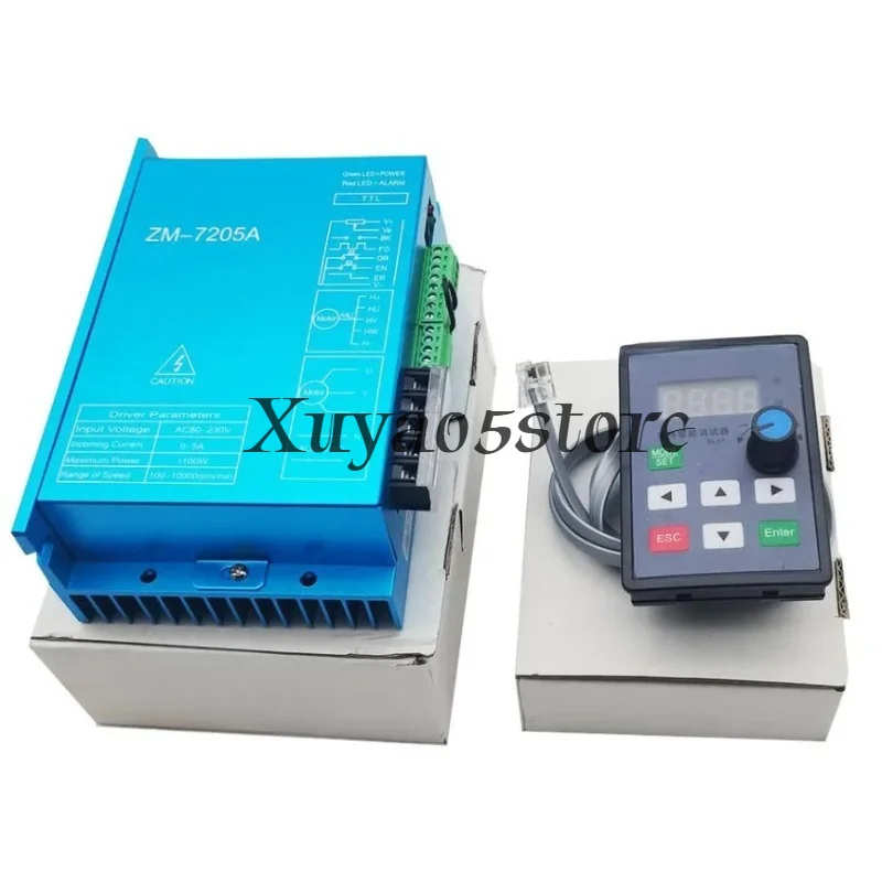 Brushless DC Stepper Driver and Control Panel Set ZM-7205A Debugger Set High Precision