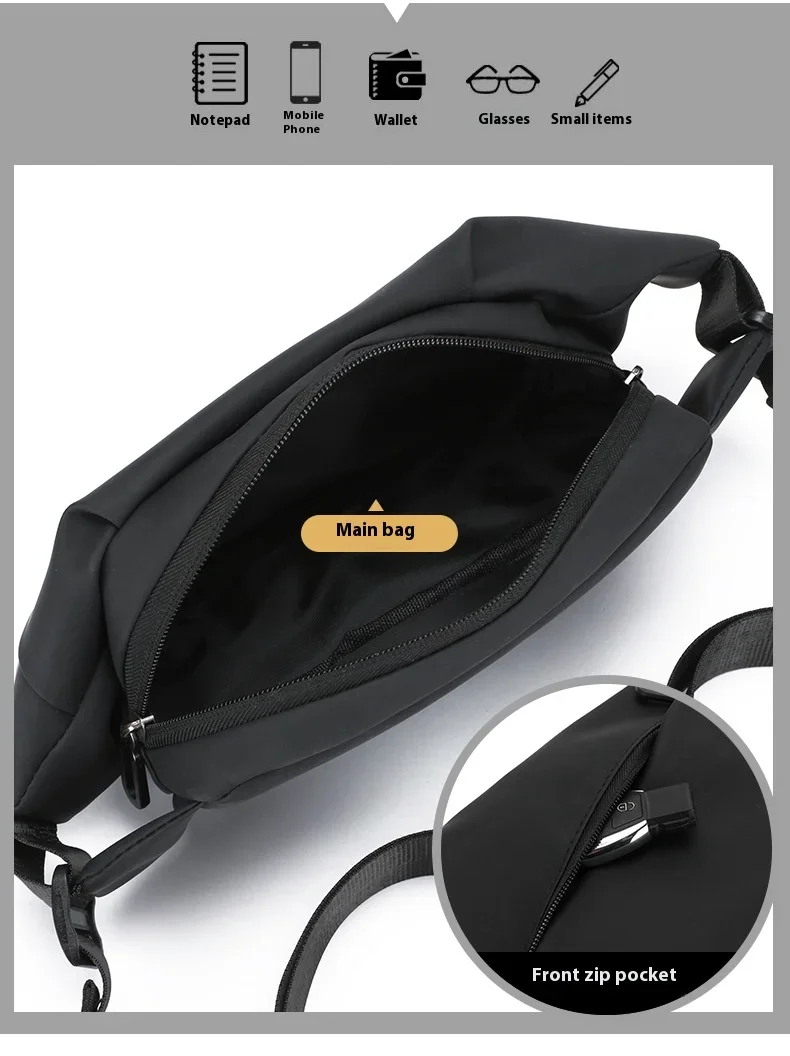 กระเป๋าคาดเอวแบบใหม่, กระเป๋าคาดหน้าอกสำหรับกิจกรรมกลางแจ้ง, กระเป๋าสะพายข้างสำหรับนักธุรกิจ, กระเป๋าคาดหน้าอกอเนกประสงค์และทันสมัย, กระเป๋าสะพายไหล่สำหรับผู้ชายสำหรับเล่นกีฬา