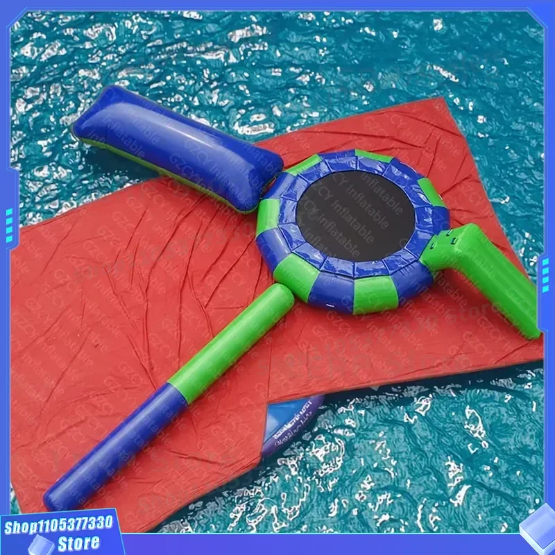Outdoor Sea/Lake/Ocean Floating Games Inflatable Water Trampoline with CE Certification 2-Year Warranty & High Capacity
