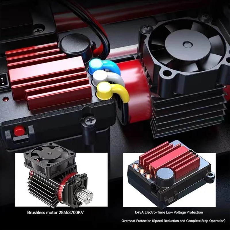 MJX Hyper Go 14301/14302/14303 Brushless RC Car 2.4G 1/14 Remote Control 4WD High-speed Off-road ESC Drifting Vehicle Boy Toys