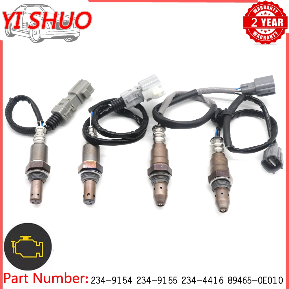 Car Front Rear Air Fuel Ratio Lambda O2 Oxygen Sensor 234-9154 234-9155 234-4416 89465-0E010 for Toyota Sienna Lexus ES350