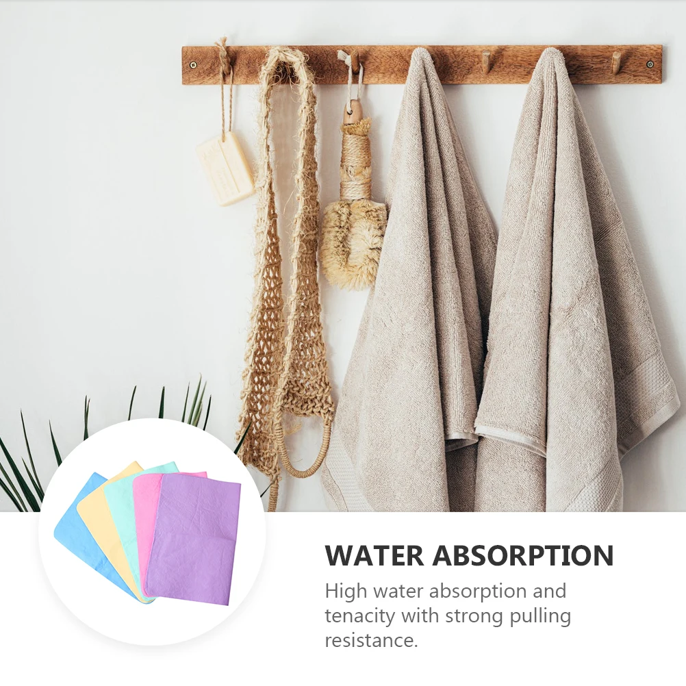 

5 Pcs Pet Towel Dog Super Absorbent Bathing Drying for Dogs Cat Grooming Towels