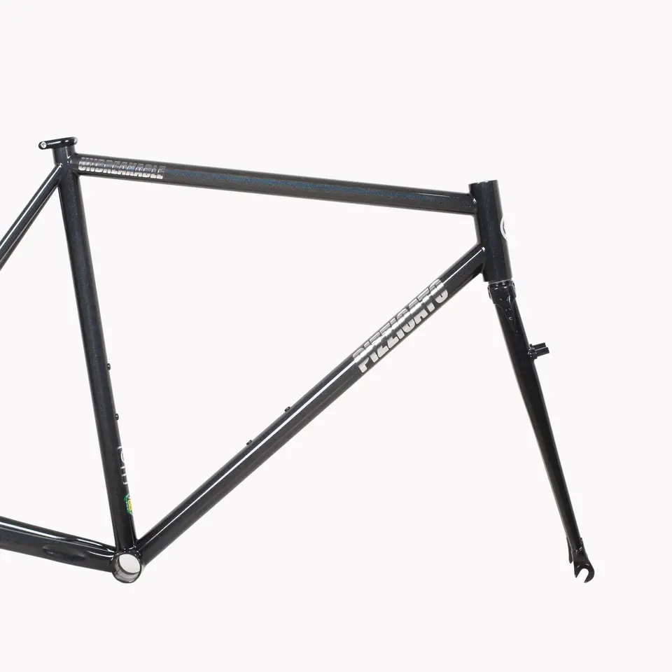 PIZZ-Unbreakable U1フルブラックフレーム、U1、固定ギア自転車