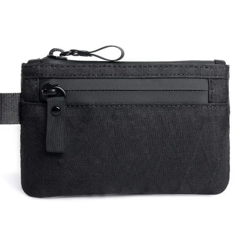 Tactical Waterproof Coin Purse RFID Credit Card Holder Small EDC Organizer Utility Pouch For Multitools Card Key Coin Cash