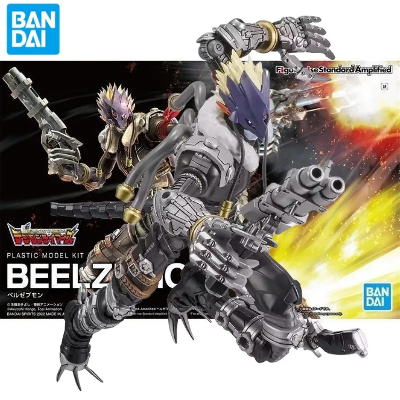 

Оригинальная фигурка Bandai 17 см, стандартная усиленная Digimon Adventure Digimon Tamers Beelzebumon, сборная модель, игрушки в подарок