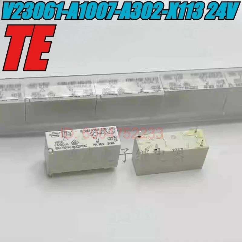 （Brand New Original）5pcs/lot 100% original genuine relay:V23061-A1007-A302-X113 24V 10A 4pins