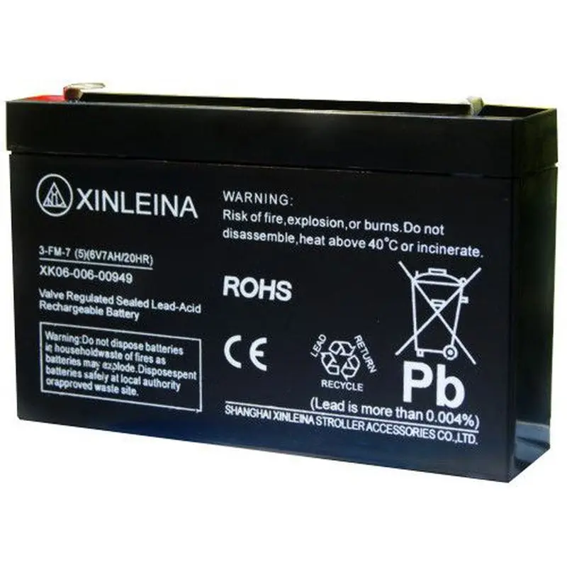 Battery xinleina 6V 7Ah/20HR-3-FM-7: RC Araçlar İçin En Uygun Batarya Seçimi