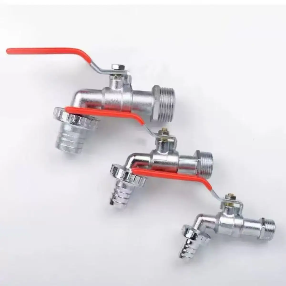 1PC Durable IBC Tank Tap Adapter S60*6 Coarse Thread to 1/2'' 3/4'' Connector Replacement Valve Garden Home Valve Fitting Faucet