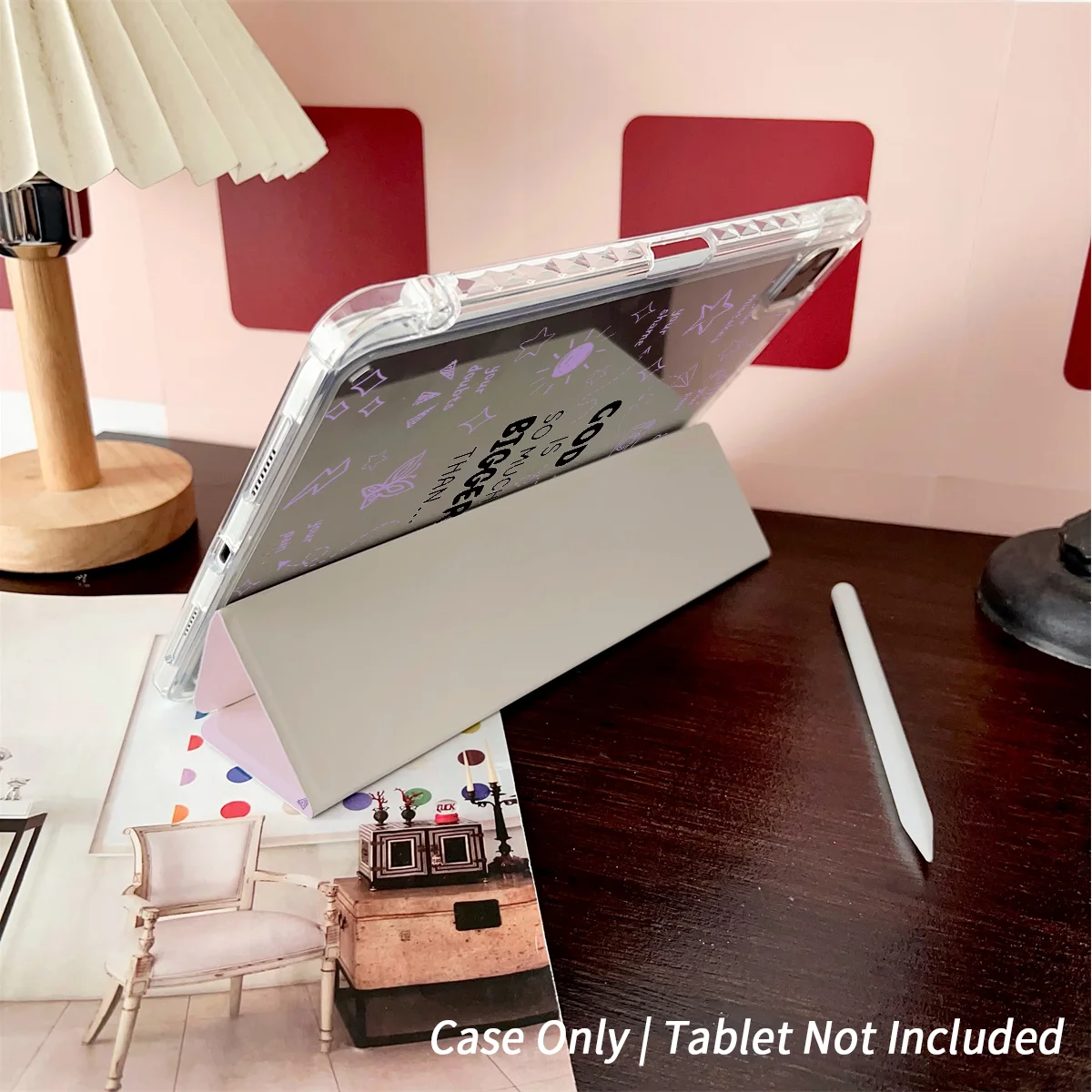 Slim Fit Premium TPU Tablet Cover, Shockproof Durable Lightweight Protective Case for iPad Samsung Huawei Honor Redmi Xiaomi