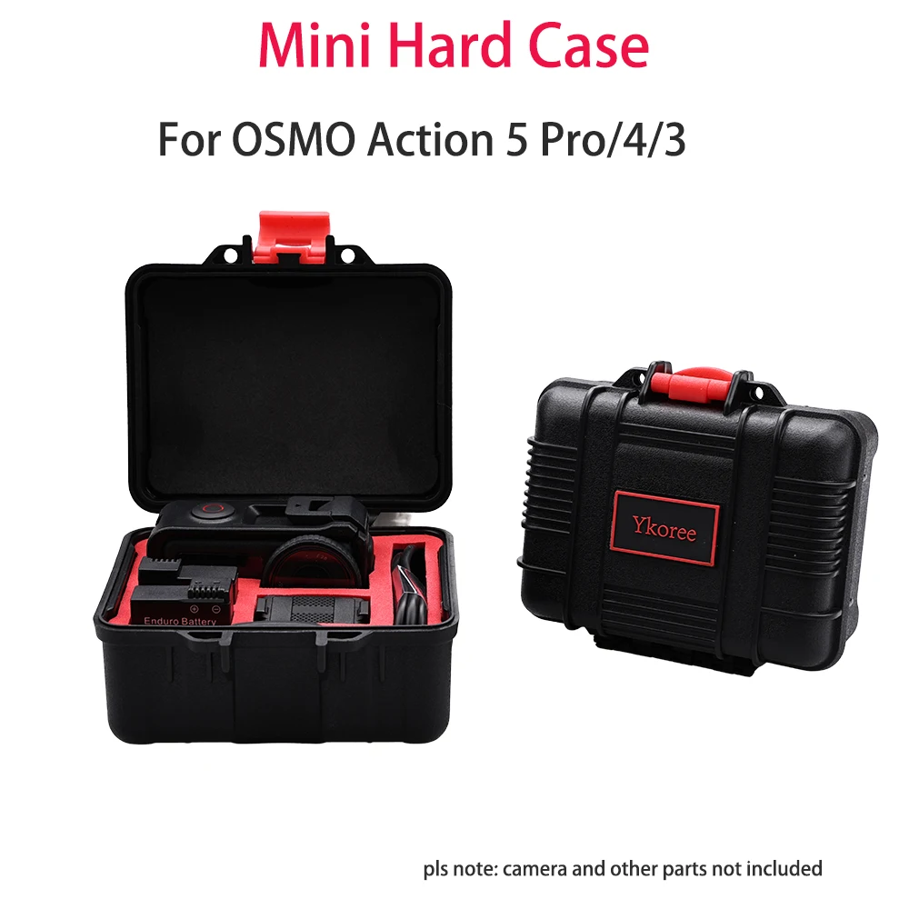 Portable Carrying Case For DJI Osmo Action 5 Pro/4/3 Storage Box For DJI Action 5 Pro/Action 4 3 Action Camera Accessories