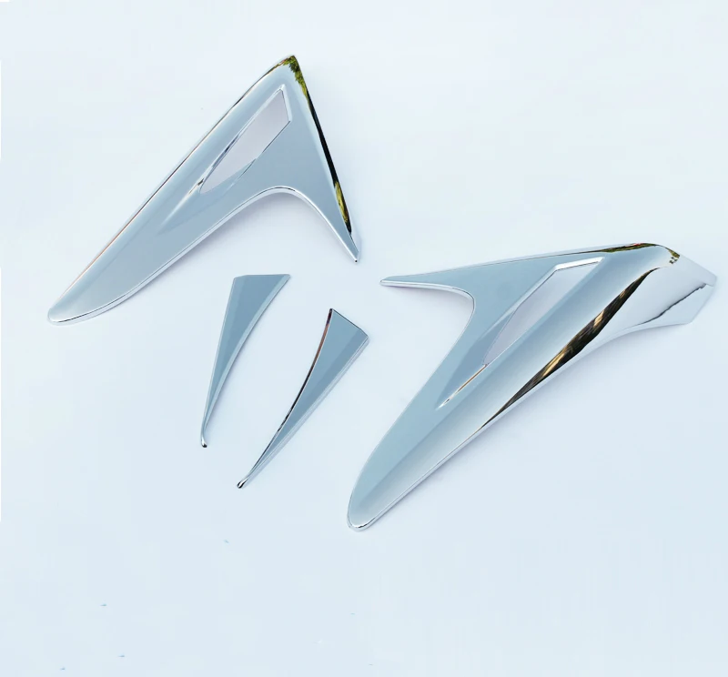 For Lexus NX200T NX300H 2015 2016 2017 ABS Chrome Tail Light Lamp Cover Trim Car Accessories Stickers view 3