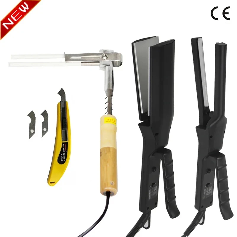Arc/Angle Acrylic Hot Bending Machine Sign-making Tool 1 Pair + Hook Knife + 12cm Tube Bender (220V) EU Plug
