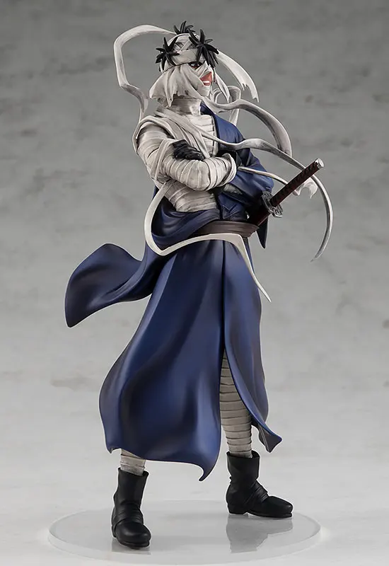 100% Originele: Rurouni Kenshin Shishio Makoto 19Cm Pvc Action Figure Anime Figuur Model Speelgoed Figuur Collectie  Gift