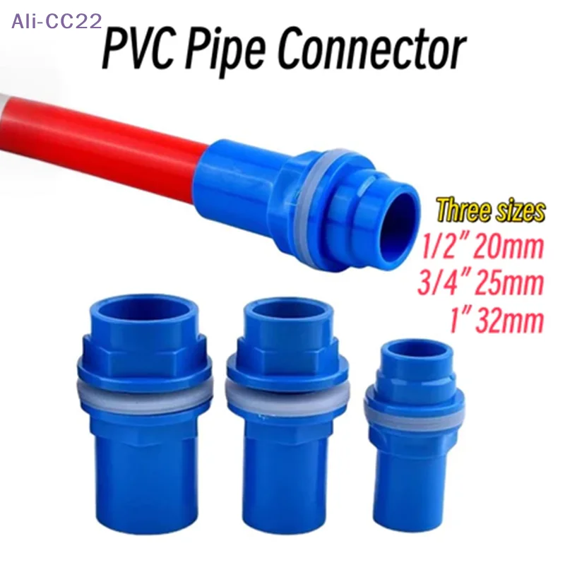 {CC22} 2/4 Stück 20/25/32 mm Aquarium-Abflussverbinder Aquarium-Abflussrohr Einlass-Auslass PVC-Anschluss Gartenablaufzubehör