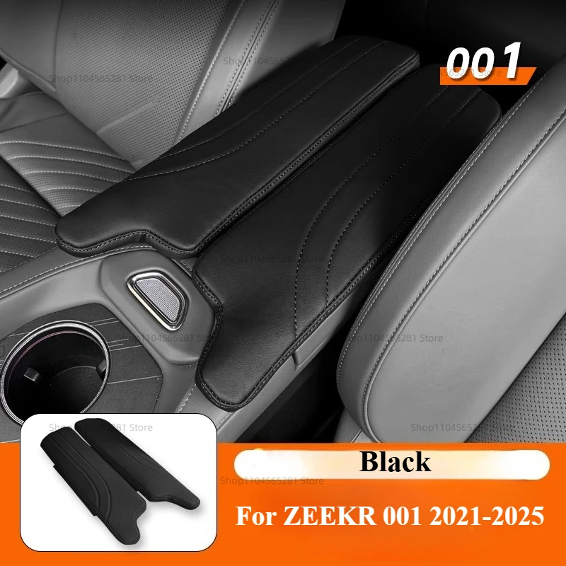 For ZEEKR 001 2021-2025 Center Console Armrest Booster Pad Protective Cover Interior Styling Modified Accessories
