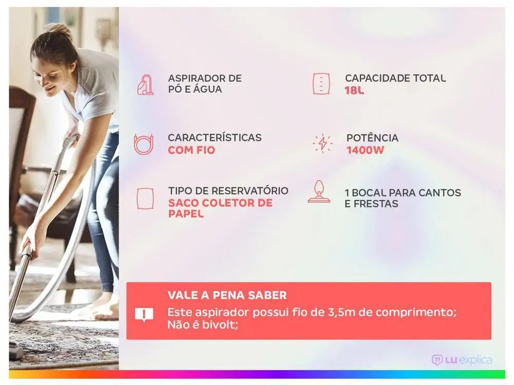 مكنسة كهربائية ، مكنسة كهربائية eAQP20 acqua power-w-v