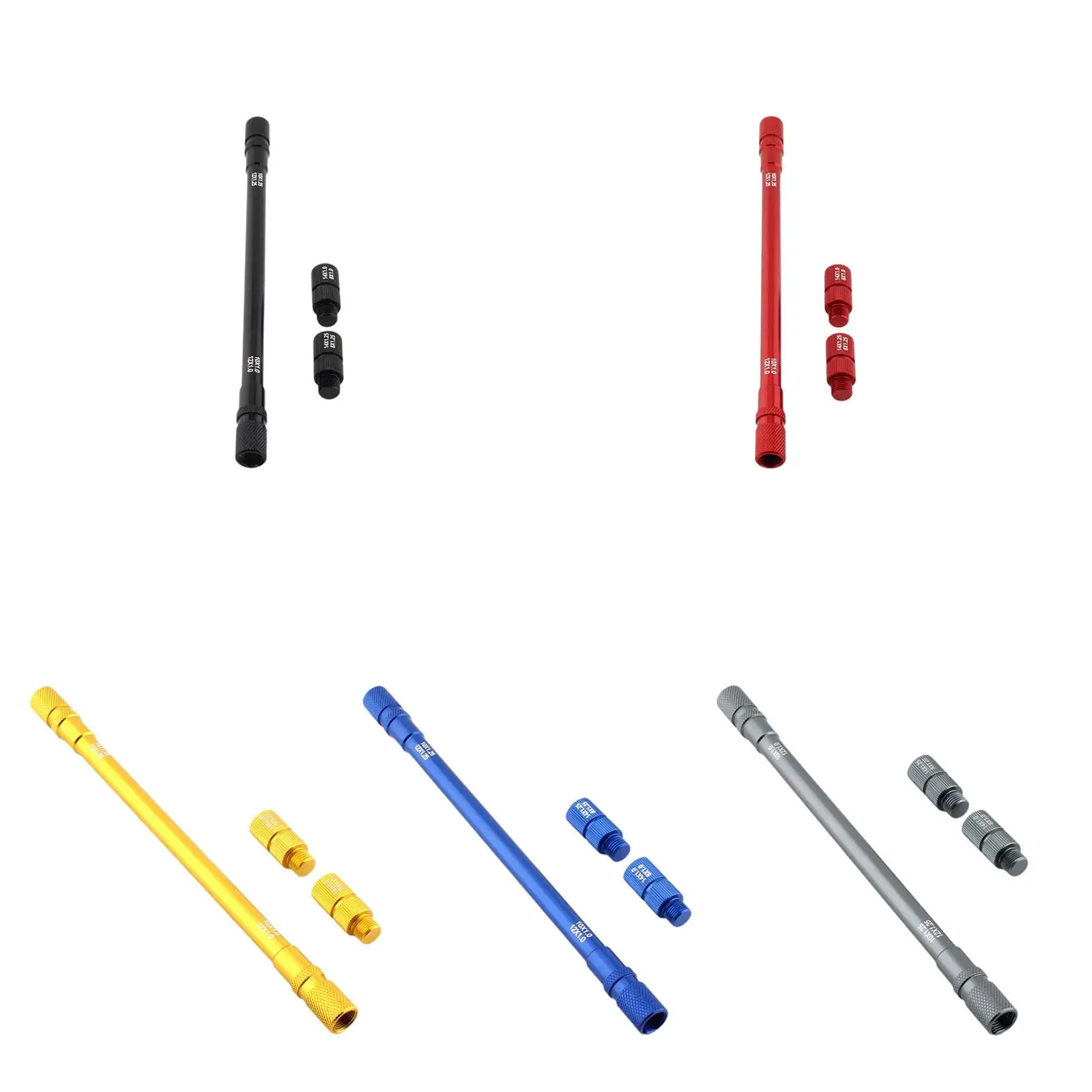

8 in 1 Aluminum Alloy Fork Damper Rod Bleed Tool, High Performance, Universal Fork Maintenance Tool