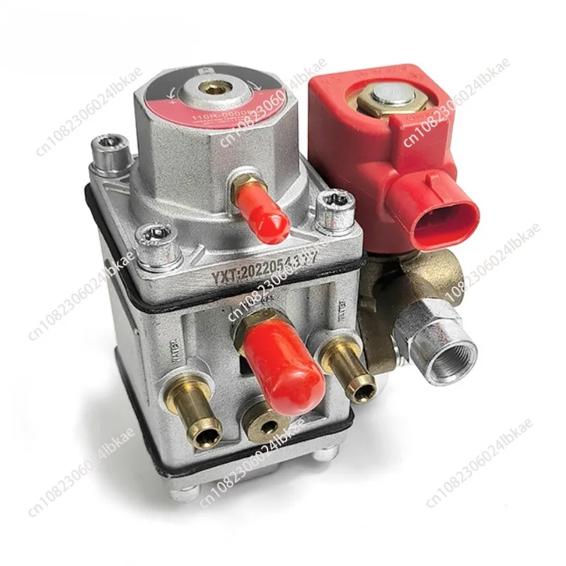 Gas pressure regulator multi-point direct injection refitted pressure reducer