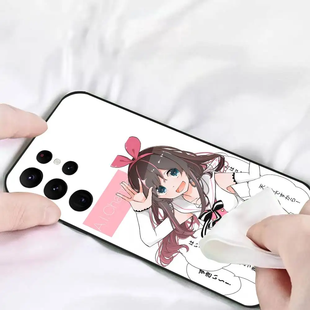 حافظة هاتف Kizuna Al لهاتف S Series S20 S21 S22 S23 S24 FE Plus Ultra من مادة البولي يوريثان الحراري الناعمة والصديقة للبشرة #4