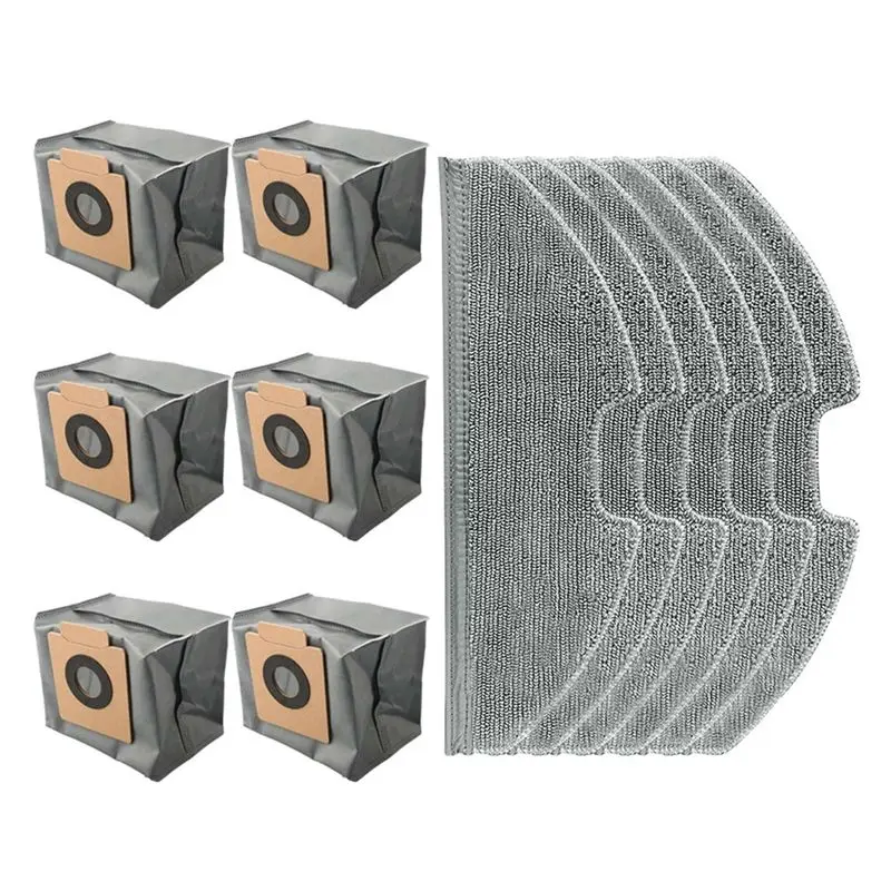 

ABWR-Compatible For Eufy X8 Pro Robot Vacuum Replacement Mop Pads Dust Bags Accessories Parts