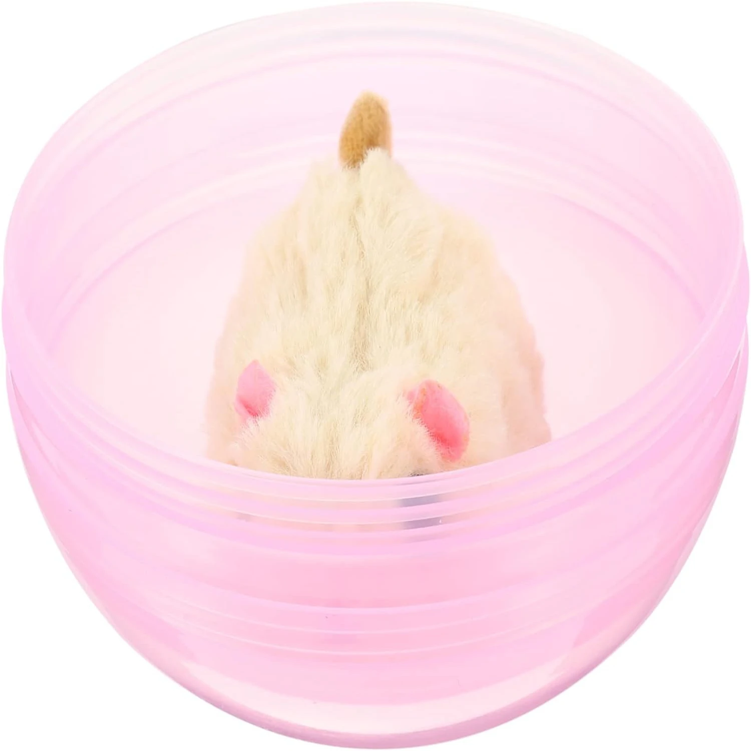 

Soft and Exciting Plush Rabbit Cat Toy - Stimulating Indoor Mini Sports Ball for Cats, Dogs, and Children - Fun Interactive Ride