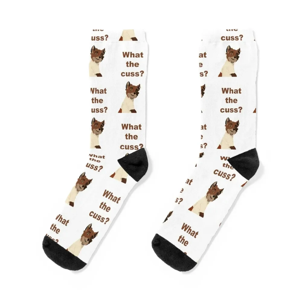 

Fantastic Mr Fox - What The Cuss Socks Novelties professional running custom Ladies Socks Men's