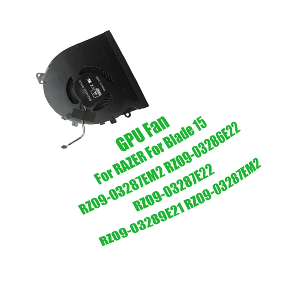 GPU Fan For RAZER For Blade 15 RZ09-03287EM2 RZ09-03286E22 RZ09-03287E22 RZ09-03289E21 RZ09-03287EM2 DC5V 0.5A GPU Fan