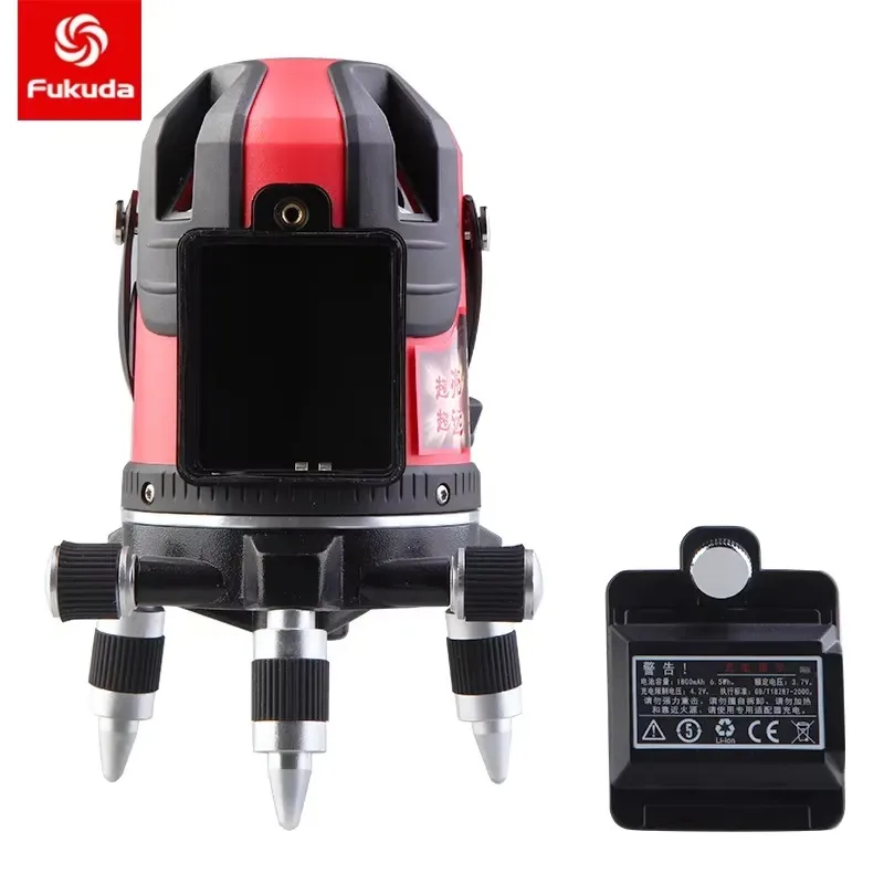 1PC for Foton EK-189 289 489DP Red Light Infrared Level 2 3 5 Line Waterproof Dustproof Drop-proof Lithium Battery