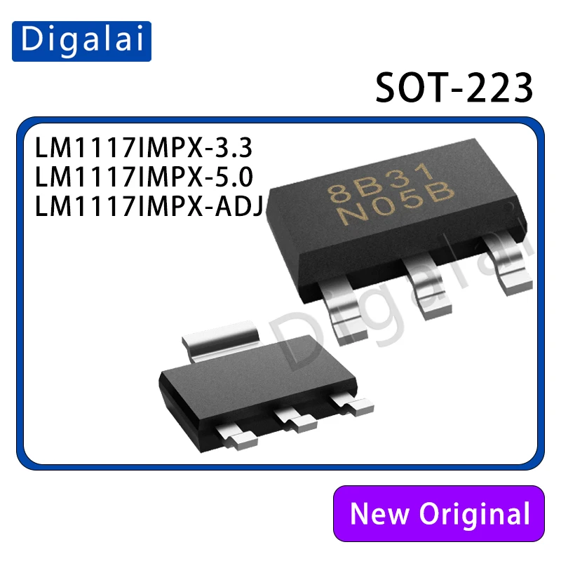 wholesale 100% New LM1117 LM1117IMPX-1.2 LM1117IMPX-1.8 LM1117IMPX-2.5 LM1117IMPX-3.3 LM1117IMPX-5.0 LM1117IMPX-ADJ sot-223