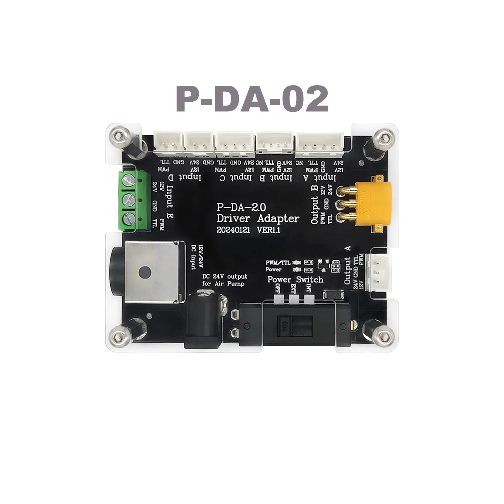 LASER TREE 20W 40W 80W Laser Modul Interface Adapter Board Stecker Unterstützung für Graveur Cutter Maschine 2Pin 3Pin 4Pin