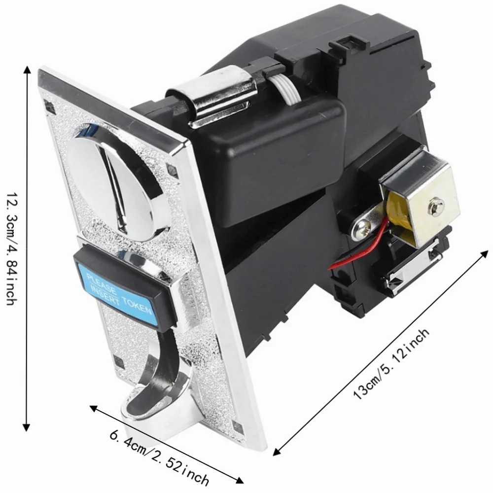 Compact Slot Mechanism Multi Coin Acceptor Multi Coin Selector Slot Coin Selector Game Coin Acceptor Arcade Machine