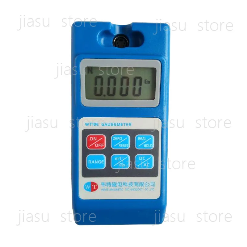 Digital Gaussmeter WT10E, Magnetic Field Strength Measuring Device, Permanent Magnet Test Gauss Meter WT103