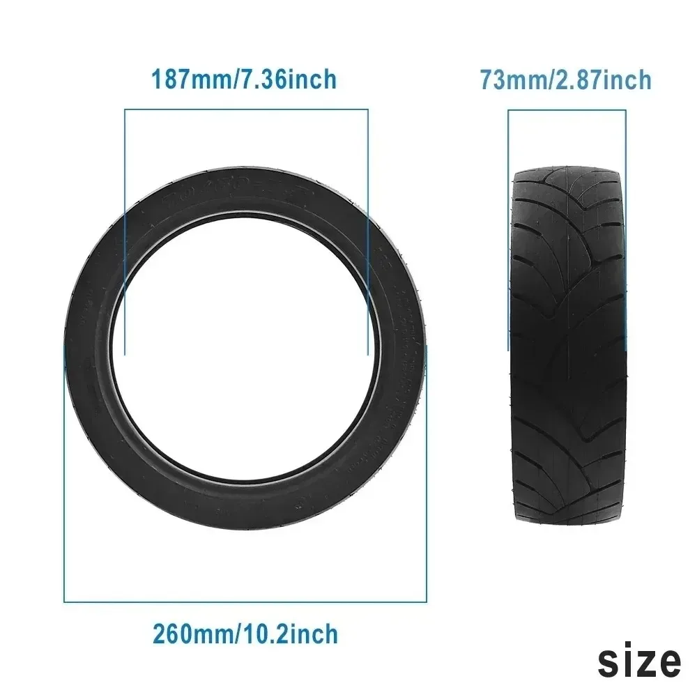 11 Zoll 70/60-7.5 Reifen für Ninebot Max G3 ZT3 ZT3Pro Vakuumreifen Selbstversiegelnder Reifen Vollgummireifen Roller-Zubehör Selbstheilend – Detail 13