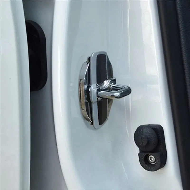 A11M-12 Sets TRD Door Stabilizer Door Lock Protector Latches Stopper Covers For Nissan E12 E13 C27 C28