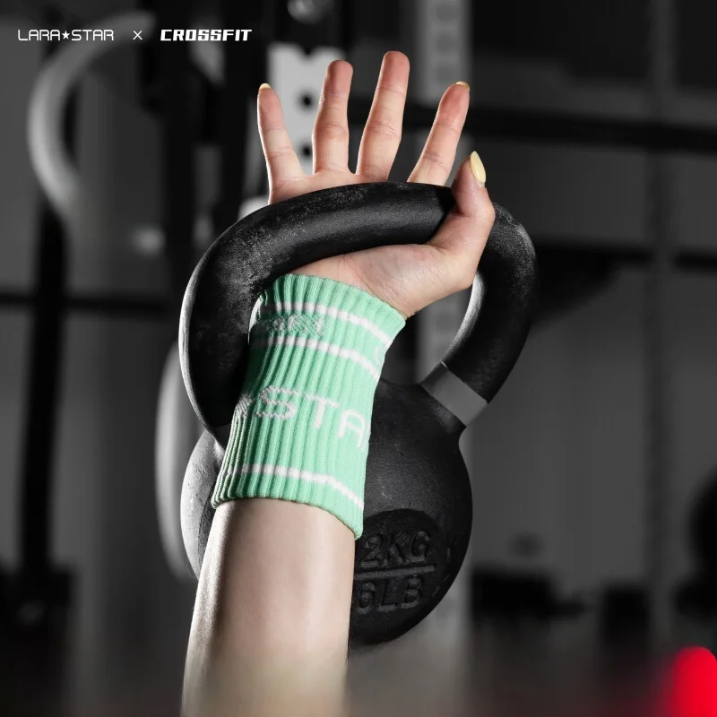 Protector de muñeca para Fitness, soporte para muñeca CrossFit antiespin, pulseras deportivas elásticas transpirables para gimnasio, correr, absorción del sudor