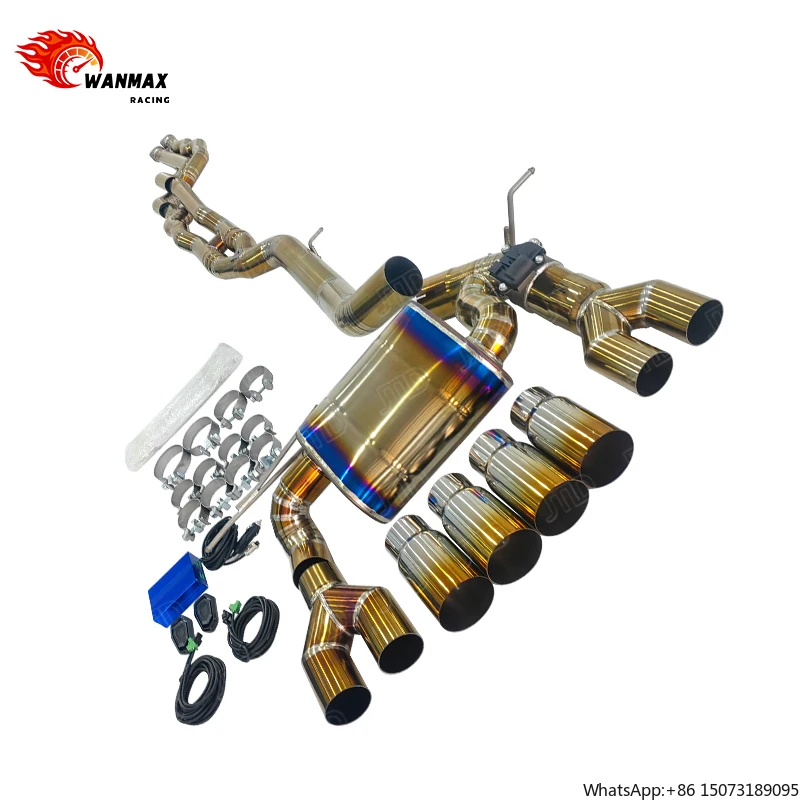 Titanium Exhaust System for  F80 M3/F82 M4 - Full Ti Catback with Valvetronic Control & Remote
