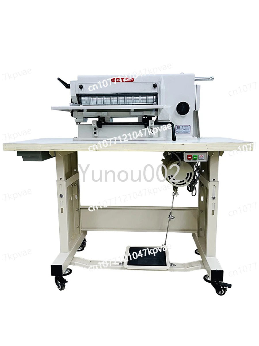 

Leather slitting machine, cutting machine, rubber slitting machine, blanket, leather fabric, cardboard, rubber slitting machine