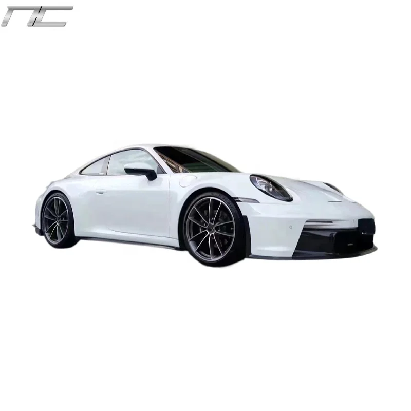 GT3 Style Dry Carbon Fiber Body Kit Front Rear Bumpers Side Skirt Spoiler Engine Bonnet Hood Spoiler For Porche Carrera 911 992