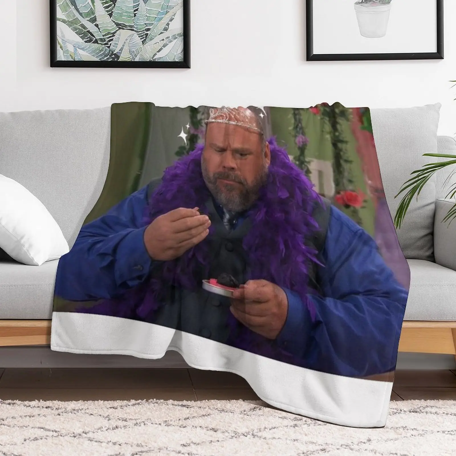 BERTRAM THE BADDIE Throw Blanket Moving Weighted Blankets