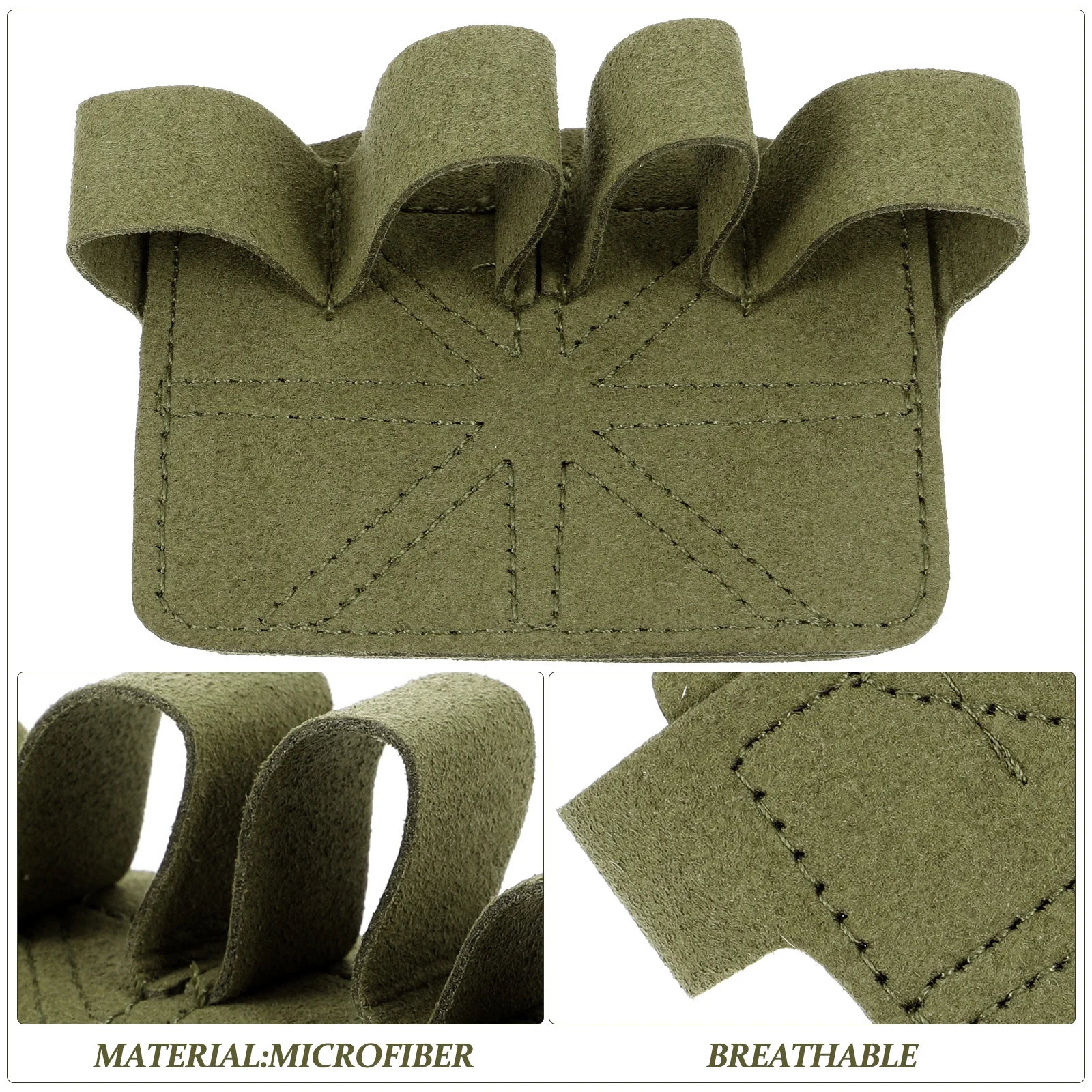 1 زوج قفازات رفع الأثقال ستوكات عدم الانزلاق منصات النخيل التدريب قبضة حماة لصالة الألعاب الرياضية اللياقة البدنية الرياضة في الهواء الطلق تجريب #6