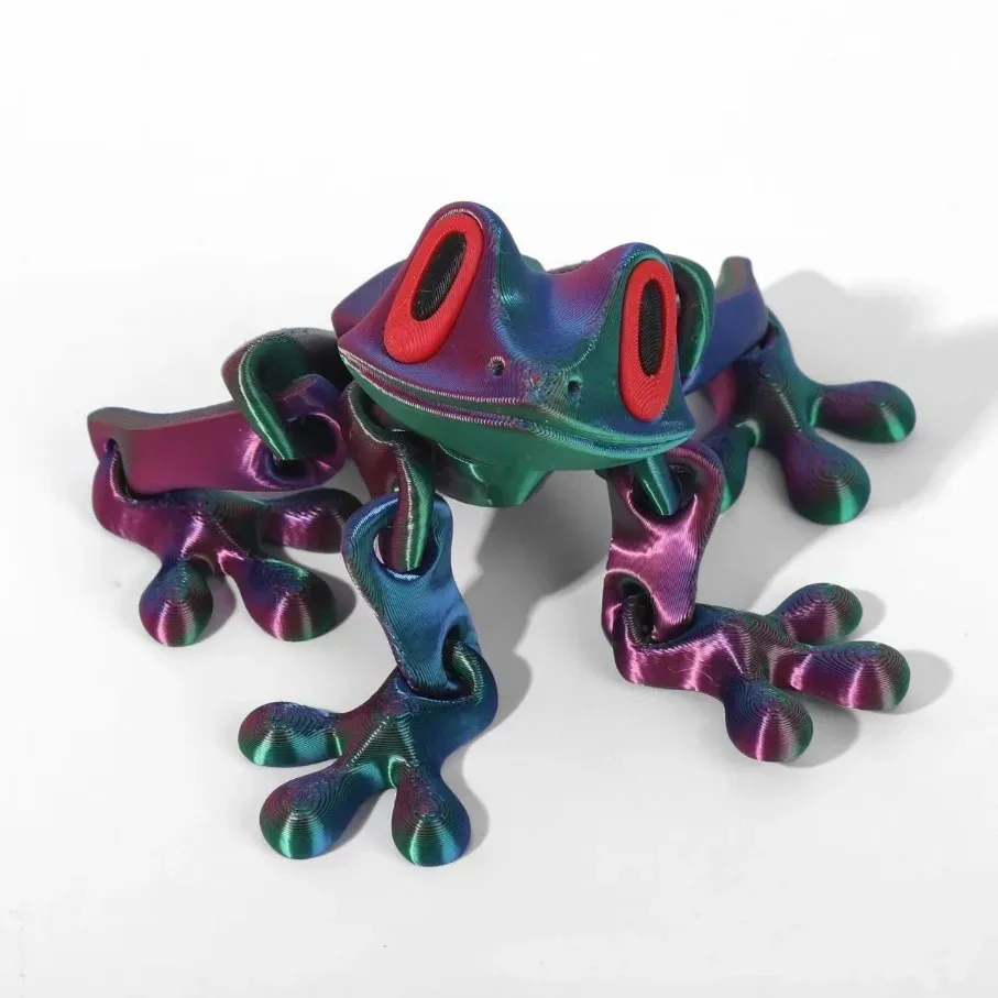 2026Creative and Funny Lifelike 3D Frog Variable Design Refrigerator Magnets Cute Refrigerator Magnets Whiteboard Sticker Decora