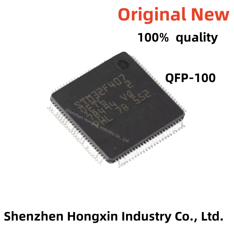 (1piece) 100% New STM32F407VET6 STM32F407VGT6 STM32F407 VET6 STM32F407 VGT6 QFP-100 Chipset